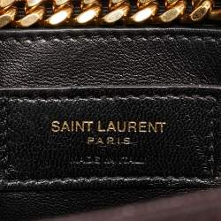Saint Laurent Burgundy Leather Medium Kate Shoulder Bag
