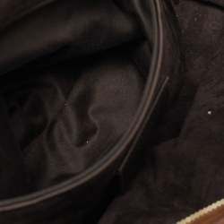 Saint Laurent Brown Python Large Muse Bag