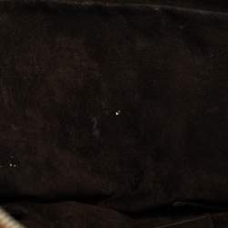 Saint Laurent Brown Python Large Muse Bag
