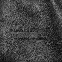 Saint Laurent White Matelassé Leather Mini Lou Shoulder Bag