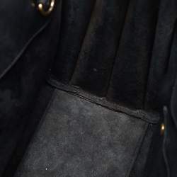 Pre Owned Saint Laurent Black Leather Baby Classic Sac De Jour Tote
