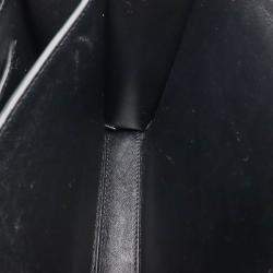 Saint Laurent Paris Leather Black Cassandra Handbag
