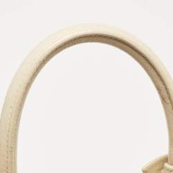 Saint Laurent Cream Leather Nano Classic Sac De Jour Tote