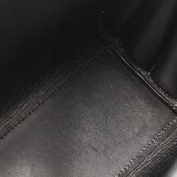 Pre Owned Saint Laurent Black Leather Nano Classic Sac De Jour Tote