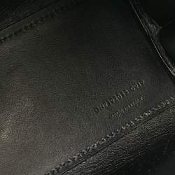 Pre Owned Saint Laurent Black Leather Nano Classic Sac De Jour Tote