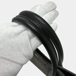 Saint Laurent Gray/Black Shoulder Tote Bag