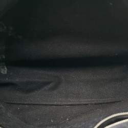 Pre Owned Saint Laurent Black Canvas and Leather North South Rive Gauche Tote