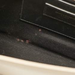 Pre Owned Saint Laurent Beige Leather Medium Kate Shoulder Bag