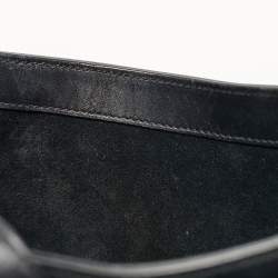 Pre Owned Saint Laurent Black Leather LE 5 À 7 Shoulder Bag
