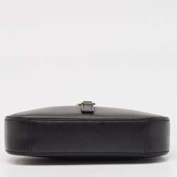 Saint Laurent Black Leather Mini LE 5 À 7 Bag