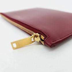 Saint Laurent Red Leather Clutch