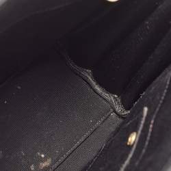Saint Laurent Black Leather Nano Classic Sac De Jour Tote