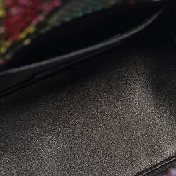 Saint Laurent Multicolor Python Nano Classic Sac De Jour Tote