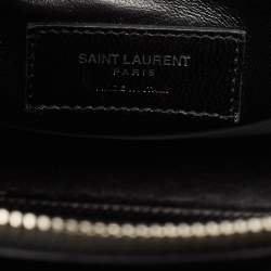 Saint Laurent Dark Grey Python Baby Classic Sac De Jour Tote