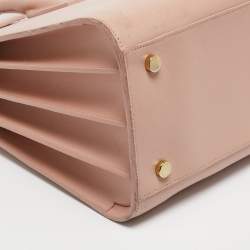 Saint Laurent Pink Leather Small Classic Sac De Jour Tote