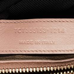 Saint Laurent Pink Leather Small Classic Sac De Jour Tote