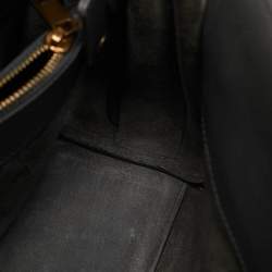 Saint Laurent Grey Leather Baby Classic Sac De Jour Tote