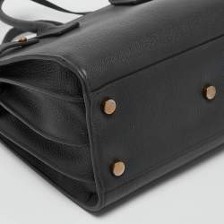 Saint Laurent Grey Leather Baby Classic Sac De Jour Tote