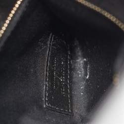 Pre Owned Saint Laurent Black Leather LE 5 À 7 Shoulder Bag