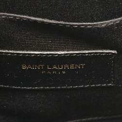 Pre Owned Saint Laurent Red Leather Nano Classic Sac De Jour Tote