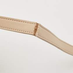 Saint Laurent Beige Leather Small Cabas Chyc Tote