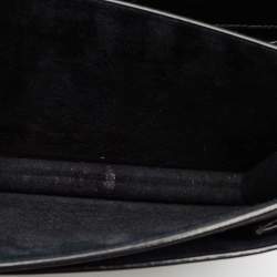 Saint Laurent Black Leather Medium Sunset Chain Shoulder Bag