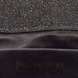 Saint Laurent Textured Suede Y Line Clutch