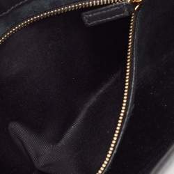 Saint Laurent Black Leather LE 5 À 7 Shoulder Bag