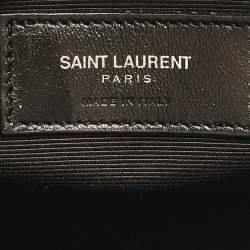 Saint Laurent Off White Leather Small Classic Sac De Jour Tote