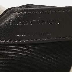Saint Laurent Off White Leather Small Classic Sac De Jour Tote