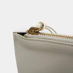 Saint Laurent Paris White Leather Small Eastside Handbag