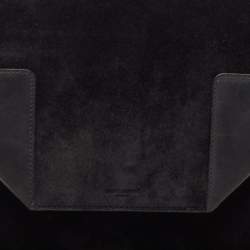 Saint Laurent Black Suede Medium Betty Shoulder Bag