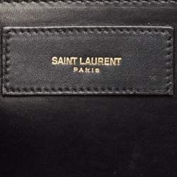 Saint Laurent Black Suede Medium Betty Shoulder Bag