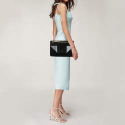 Saint Laurent Black Suede Medium Betty Shoulder Bag