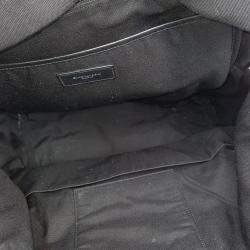 Saint Laurent Paris Black Fabric City Backpack Bag