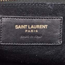 Saint Laurent Multicolor Leather Rive Gauche Cabas Small Tote