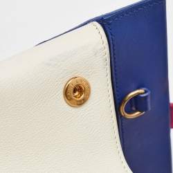Saint Laurent Multicolor Leather Rive Gauche Cabas Small Tote