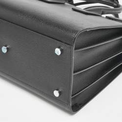 Pre Owned Saint Laurent Black Leather Small Classic Sac De Jour Tote