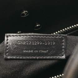 Pre Owned Saint Laurent Black Leather Small Classic Sac De Jour Tote