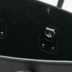 Pre Owned Saint Laurent Black Leather Small Classic Sac De Jour Tote