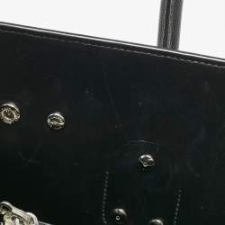 Pre Owned Saint Laurent Black Leather Small Classic Sac De Jour Tote