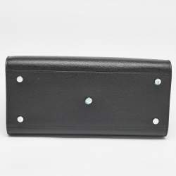 Pre Owned Saint Laurent Black Leather Small Classic Sac De Jour Tote