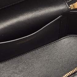 مملوكة مسبقًا Saint Laurent Black Quilted Leather Gaby Vanity Bag