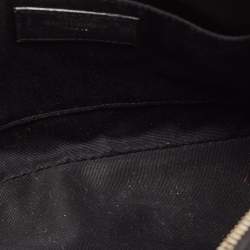 Saint Laurent Black Matelassé Leather Lou Camera Crossbody Bag