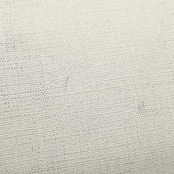 Saint Laurent Two Tone Beige Canvas Large Rive Gauche Tote