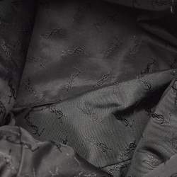 Saint Laurent Black Leather Arabesque Satchel