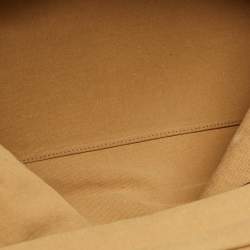 Saint Laurent Gold Textured Leather Medium Majorelle Bag