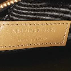 Saint Laurent Brown Leather Baby Classic Sac De Jour Tote