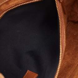 Saint Laurent Tan Leather LE 5 À 7 Shoulder Bag