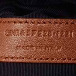 Saint Laurent Tan Leather LE 5 À 7 Shoulder Bag